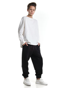 Брюки с шевроном для мальчика штаны спортивные 22-7683 светлый графит - Mini maxi фото 33