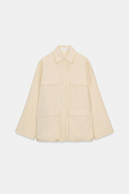 ZW COLLECTION FLOWING SHIRT WITH POCKETS - Zara фото 8