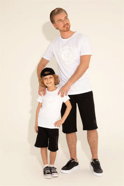 U. S. Polo Assn / Белая футболка с круглым вырезом для мальчика