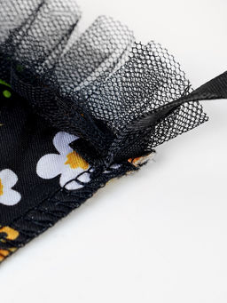 Карнавальный набор «Народная краса»: юбка р-р. 40-48, воротник, повязка, цвет чёрный