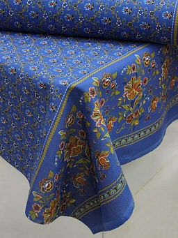 Рогожка Ализарин цв.синий, ш.1.5м, хлопок-100%, 160гр/м.кв