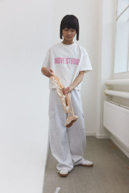 Camiseta de deporte cropped en DryMove - H&m фото 2