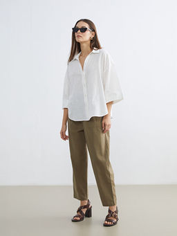 Oversize Poplin Kad?n G?mlek