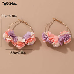 Серьги с замком кольцо арт. 13 3189 (id 274027) - Rada фото 2