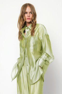 Рубашка Pirs 5763 зеленое яблоко