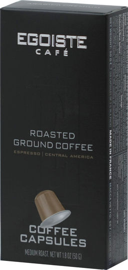 EGOISTE. Капсулы Espresso карт.упаковка, 10 капсул