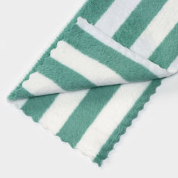 Цена за 2 шт. Салфетка для уборки Доляна «Полоски», микрофибра махровая, 30×30 см, МИКС
