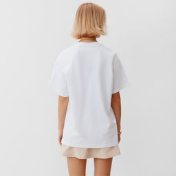 Футболка женская MINAKU, белая, размер 42-44