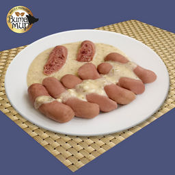 Колбаски охотничьи из мяса кабана в сливочно-чесночном соусе высший сорт ВитаМир , 340г  фото 6