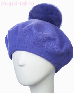 Берет фетр флис Помпон 115 Берет женский флис (58-59) - Tonak фото 31