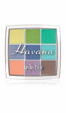 Alvin Dor Тени AES-16 "Havana" палетка 9 оттенков (13г).12