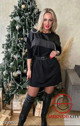 Платье женское из трикотажа