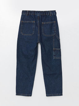 Beli Lastikli Erkek ?ocuk Jean Pantolon