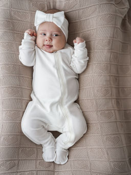 Повязка-чалма "Сливки" 0+