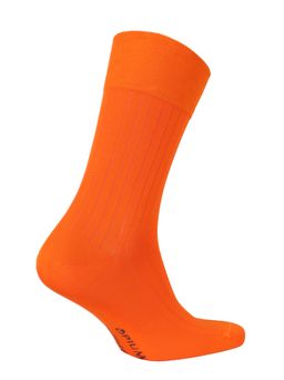 Носки мужские Opium Premium "в рубчик" оранжевый