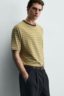 CAMISETA REGULAR FIT  RAYAS / rayas - Zara фото 6