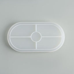 Подставка из гипса. Набор для создания поддона с красками «Овал»