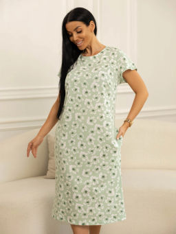 Платье женское, цвет зеленый