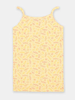 CRB wear/CWJG 20075-30 Майка для девочки,желтый/Ex.Cherubino  фото 2
