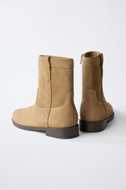 BOT?N CAMPERO PIEL / Marr?n - Zara фото 6