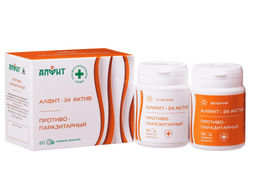 Алфит-актив 24 (противопаразитарный) БАД в брикетах Алфит 5802