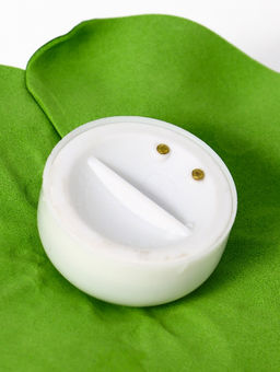 Садовый светильник для водоемов 10 х 13 х 15 см, на батарейке "Лотос" фиолетовый СК-003