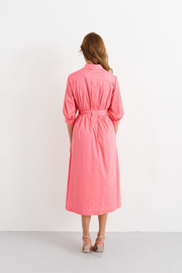 Платье свободного силуэта Ara (Цвет: Коралл) - Morozov Amavie фото 7