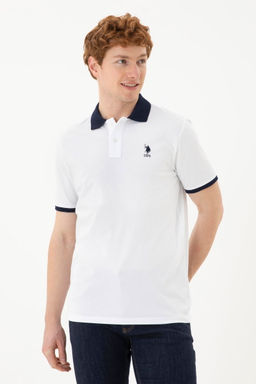 Мужская белая базовая футболка