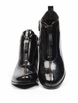 01-C1453-1-21R100-M BLACK Ботинки демисезонные (натуральная кожа, байка) - Фабричный китай фото 14