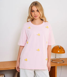 Футболка #КТ026 (2), светло-розовый