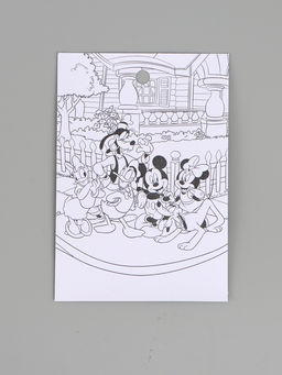 Цена за 10 шт. Наклейки бумажные «Друзья», c раскраской на обороте, 11×15.5 см