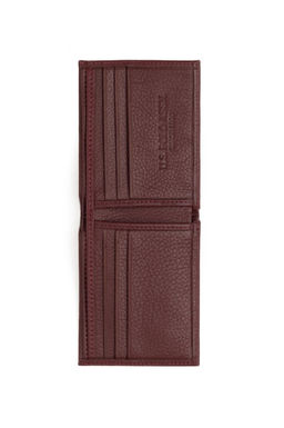 Мужской бордовый красный кошелек Неожиданная скидка в корзине - U.s. polo assn фото 4