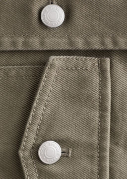 Chaqueta de algod?n de silueta entallada - H&m фото 9