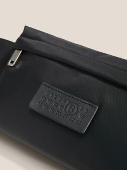 Поясная сумка MM6 MAISON MARGIELA MYLON POCKETS BELT BAG Артикул 4661945, черный  фото 2