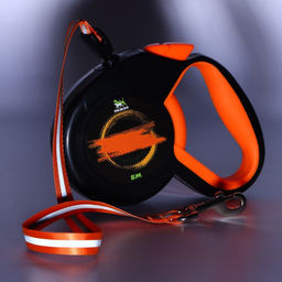 Рулетка Пижон с прорезиненной ручкой, 8 м, до 50 кг, трос, чёрно-оранжевая  фото 6