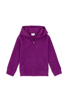 Девушка Фиолетовый Свитшот Неожиданная скидка в корзине