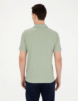 Ye_il Slim Fit Ti__rt - Pierre cardin фото 5