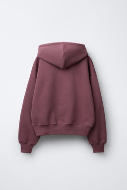 SHINY SLOGAN PRINT HOODIE - Zara фото 2