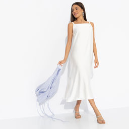 Костюм с юбкой из хлопка Цвет нежности (sky) - Charutti фото 12