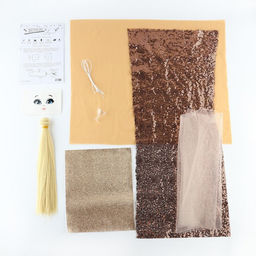 Набор для шитья. Интерьерная кукла своими руками Николь, 30 см