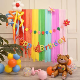 Воздушный шар фольгированный 30" «Мишка», под воздух