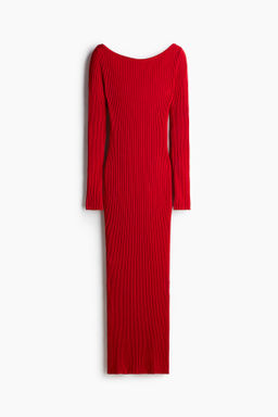 Vestido ajustado con escote barco - H&m фото 6