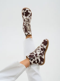 Босоногие ботинки 351.NATAbr.Шоколадные облака/Байка