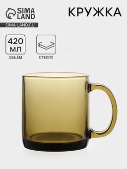 Кружка Notte e di, 420 мл, стекло