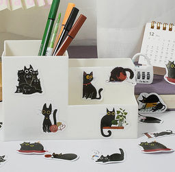 Набор наклеек Mr. Black cat - Купи слона фото 4