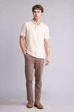 %100 Pamuk Regular Fit Polo Ti__rt - Defacto фото 5