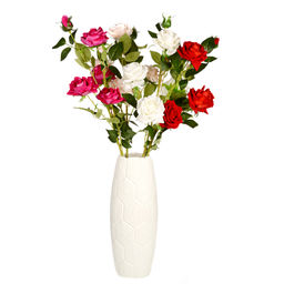 Цветок искусственный Роза 90 см 5 бутонов / NT47-6 /уп 50/400/ - Галеонтрейд фото 33