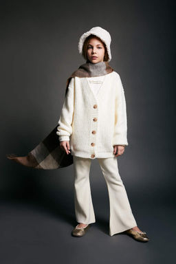 Расклешенные колготки для девочек - Defacto фото 3