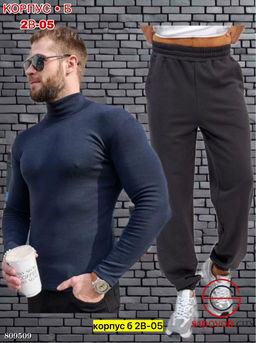 Костюм для мужчин, флис - Bruno фото 2