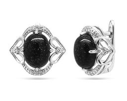 Серьги, авантюрин, МЦВ227